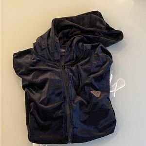 Emporia Armani Underwear Zip Up Velour Hoodie- Men’s Size Large